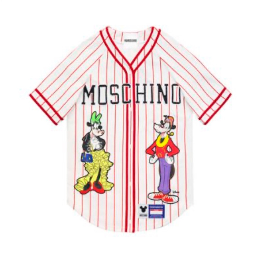 🔥 HxMOSCHINO baseball jersey dress